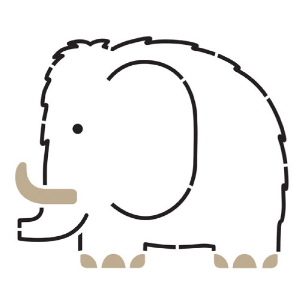 Djeco Στένσιλ Δεινόσαυροι