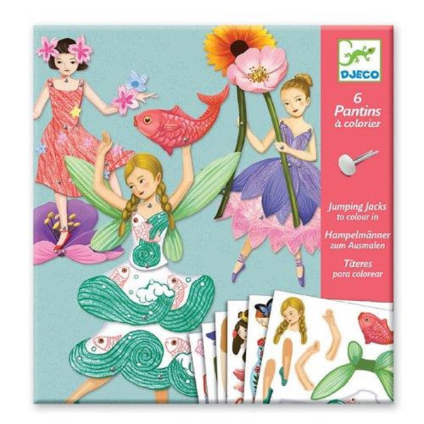 Djeco Κατασκευάζω Mαριονέτες Νεράιδες