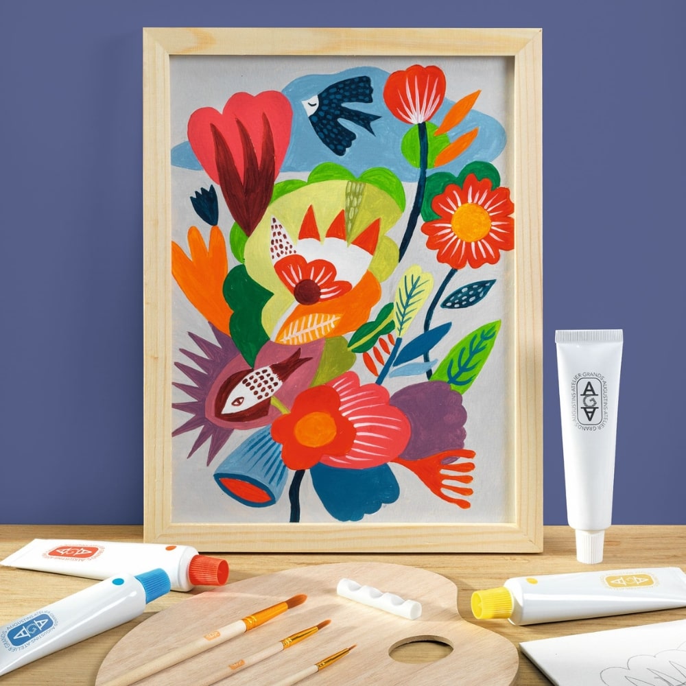 Djeco Atelier 23 - Zωγραφική σε Καμβά - Μίξη Χρωμάτων "Λιβάδι"