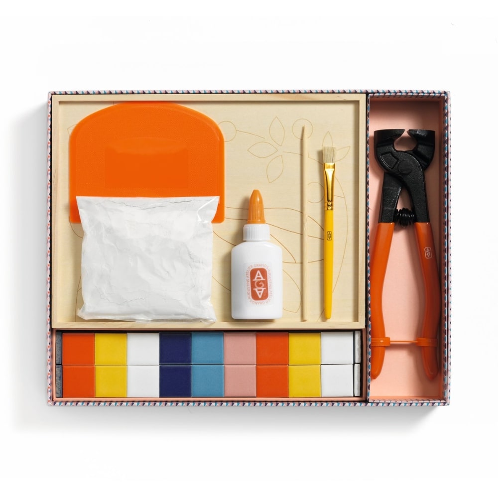 Djeco Atelier 72 - Ψηφιδωτό σε Ξύλινη Βάση "Πεταλούδα"