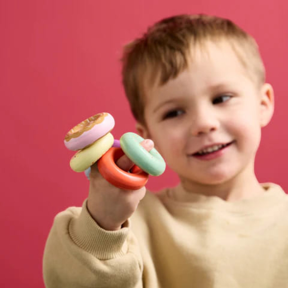 Kids Concept Ξύλινο Σετ Donuts KID'S HUB