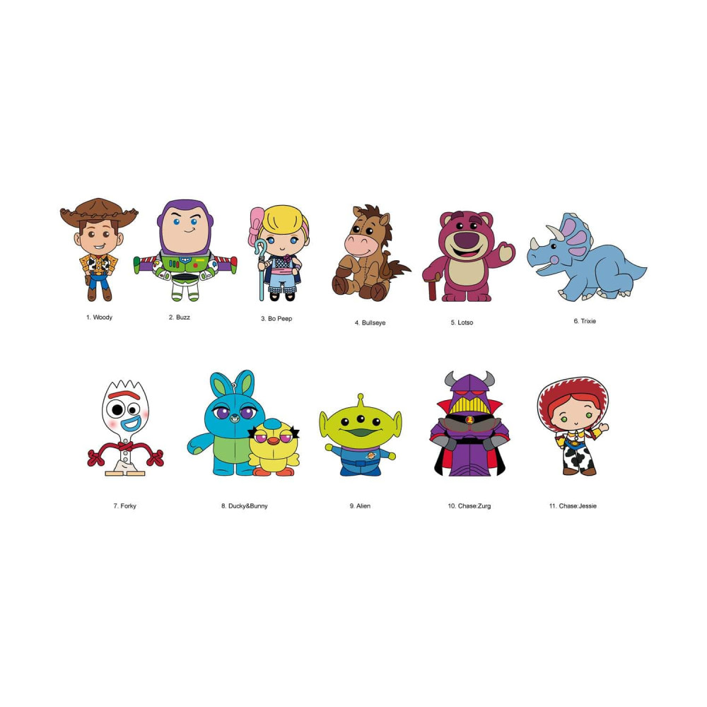 Φιγούρα Μπρελόκ Monogram Pixar: Toy Story 30th Anniversary (Series67) Foam Bag Clip