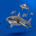 Meta[l]morphose Μπρελόκ - Moving Shark
