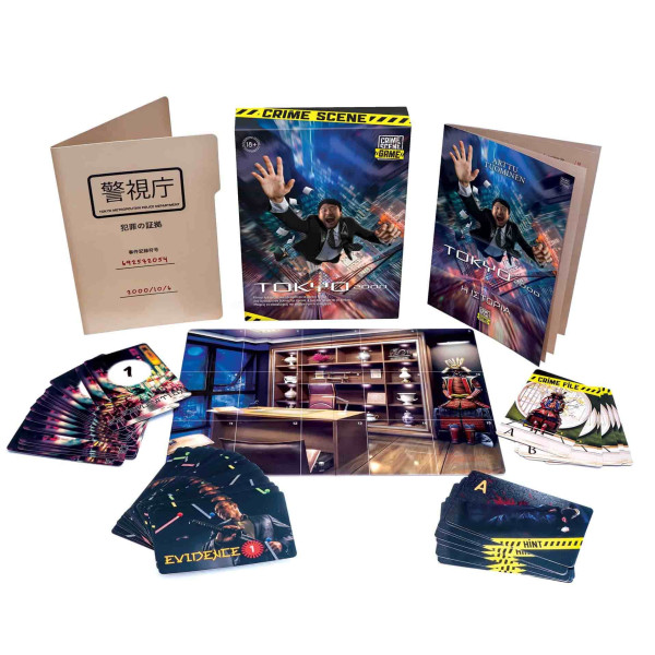 AS Games Επιτραπέζιο Παιχνίδι - Crime Scene Tokyo 2000