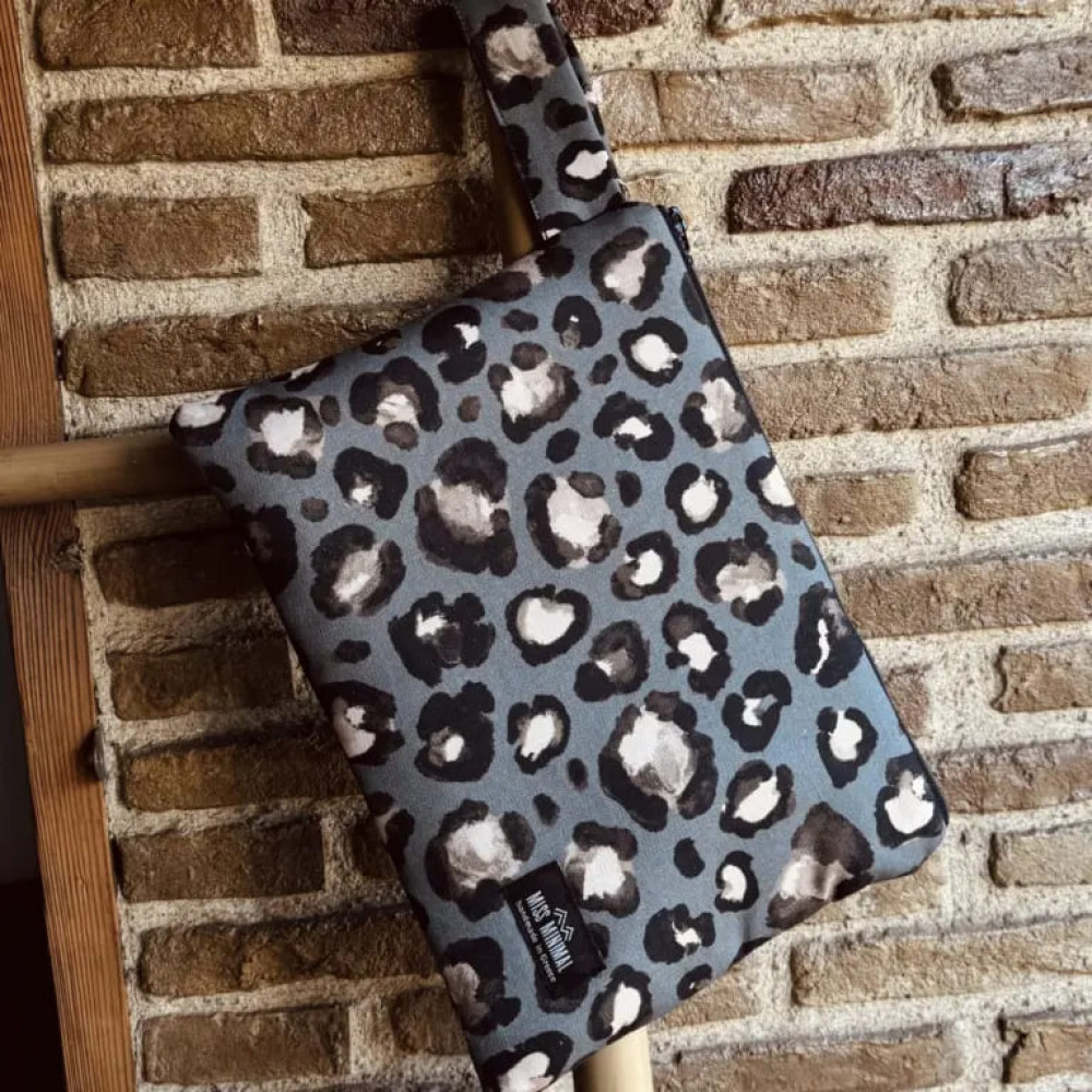 Miss Minimal Τσάντα Χειρός Naya Grey Blue (29 x 22 cm)