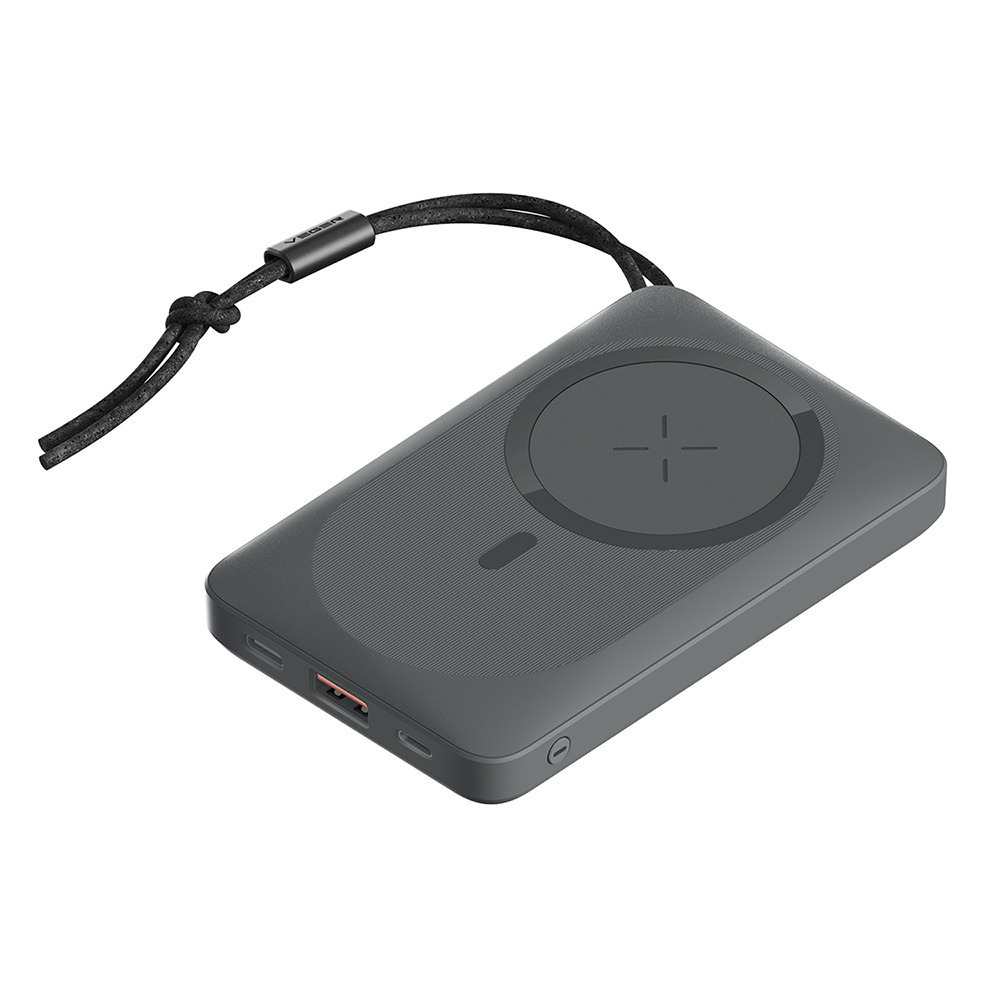 Veger W1151 MagOn Magnetic Wireless MagSafe Power Bank 10000mAh PD 3.0 (Γκρι)