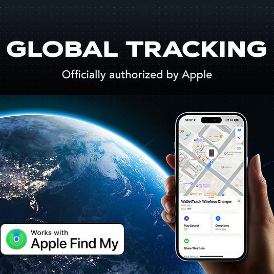 Veger X5 W0582 6 σε 1 Global Tracking GeoWallet MagOn MagSafe Power Bank 5000mAh PD 3.0 20W (Μαύρο)