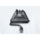 Veger C20 W2059 Digital Display Power Bank 20000mAh Built In 4 Cables, Keychain Style (Μαύρο)