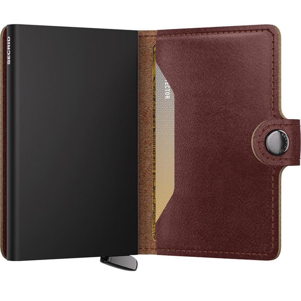 Secrid Premium Miniwallet Πορτοφόλι Basco Brown +