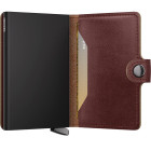 Secrid Premium Miniwallet Πορτοφόλι Basco Brown +