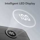 Veger L20S W2039PD Digital Display Power Bank 20000mAh PD 3.0 20W, USB-C, USB-A (Μαύρο)