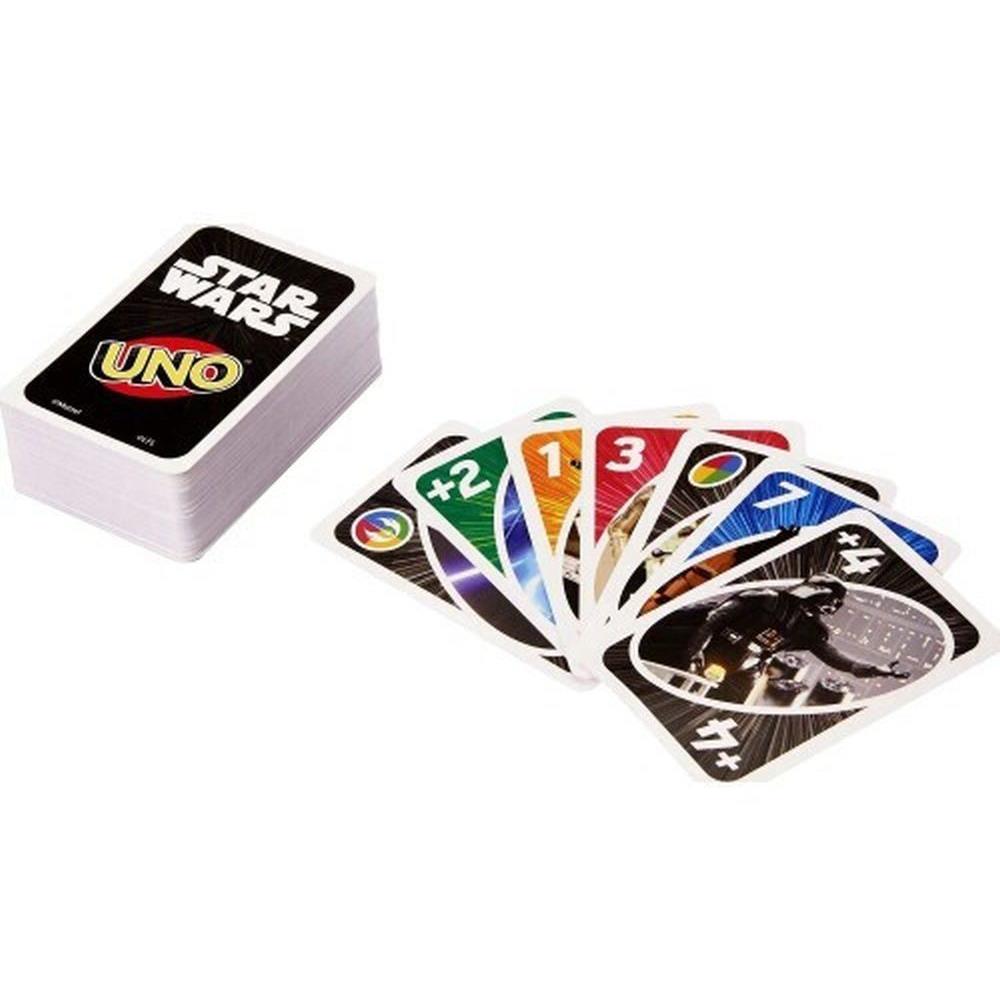 Mattel UNO Star Wars - Επιτραπέζιο Παιχνίδι με Κάρτες 