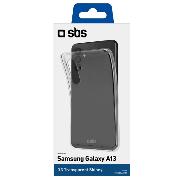 SBS Θήκη Σιλικόνης Skinny Cover για  Samsung Galaxy A13 5G (Διάφανο)