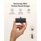 Veger W0556 Power Bank Plugon-C 5000mAh PD 3.0 20W Type-C (Μαύρο)