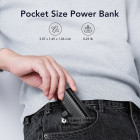 Veger W0558 Power Bank Plugon-C PRO 5000mAh PD 3.0 20W Type-C (Μαύρο)