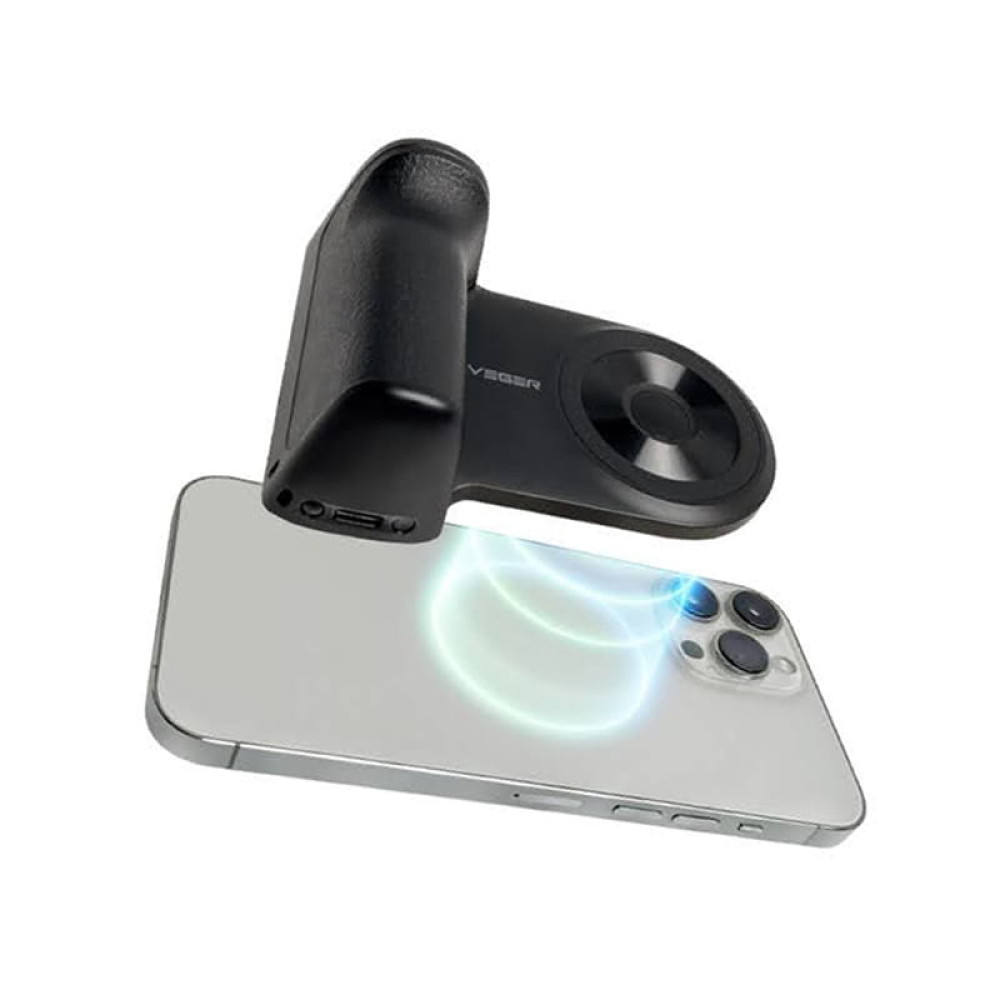 Veger W0569 Power Bank SnapCam MagOn Magnetic Wireless MagSafe 5000mAh (Μαύρο)