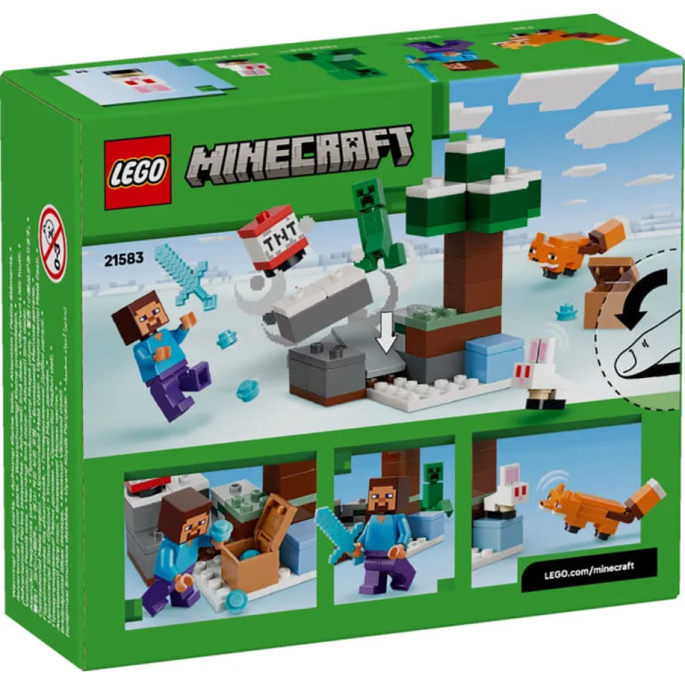 LEGO Minecraft Steve's Taiga Adventure (21583)