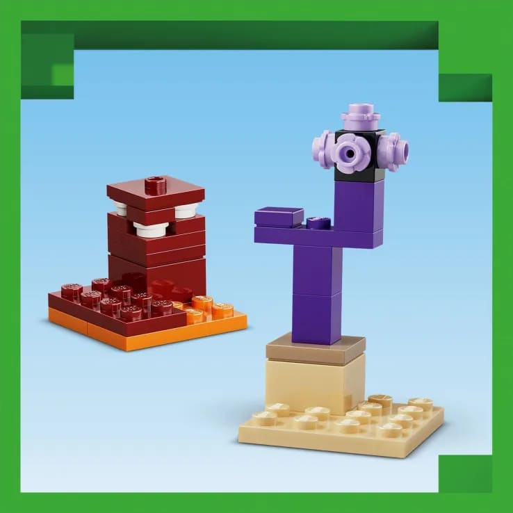 LEGO Minecraft Nether & End Portal Journey (21584)
