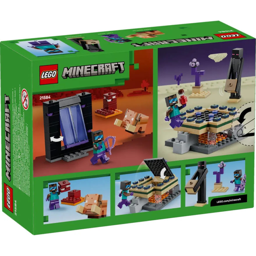 LEGO Minecraft Nether & End Portal Journey (21584)