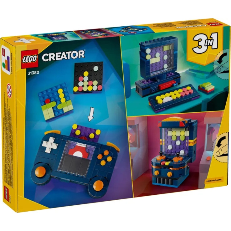 LEGO Creator 3in1 Retro Gaming Console (31380)