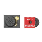 Meta[l]morphose Pin - Vinyl 3D Metal Pin Set