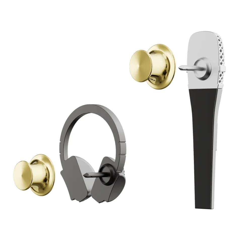 Meta[l]morphose Pin - Micro 3D Metal Pin Set