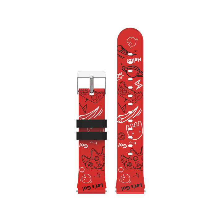 Kiddoboo Λουράκι για Smartwatch 2.0 (Space Red)