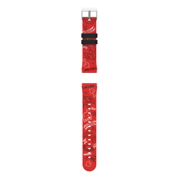 Kiddoboo Λουράκι για Smartwatch 2.0 (Space Red)