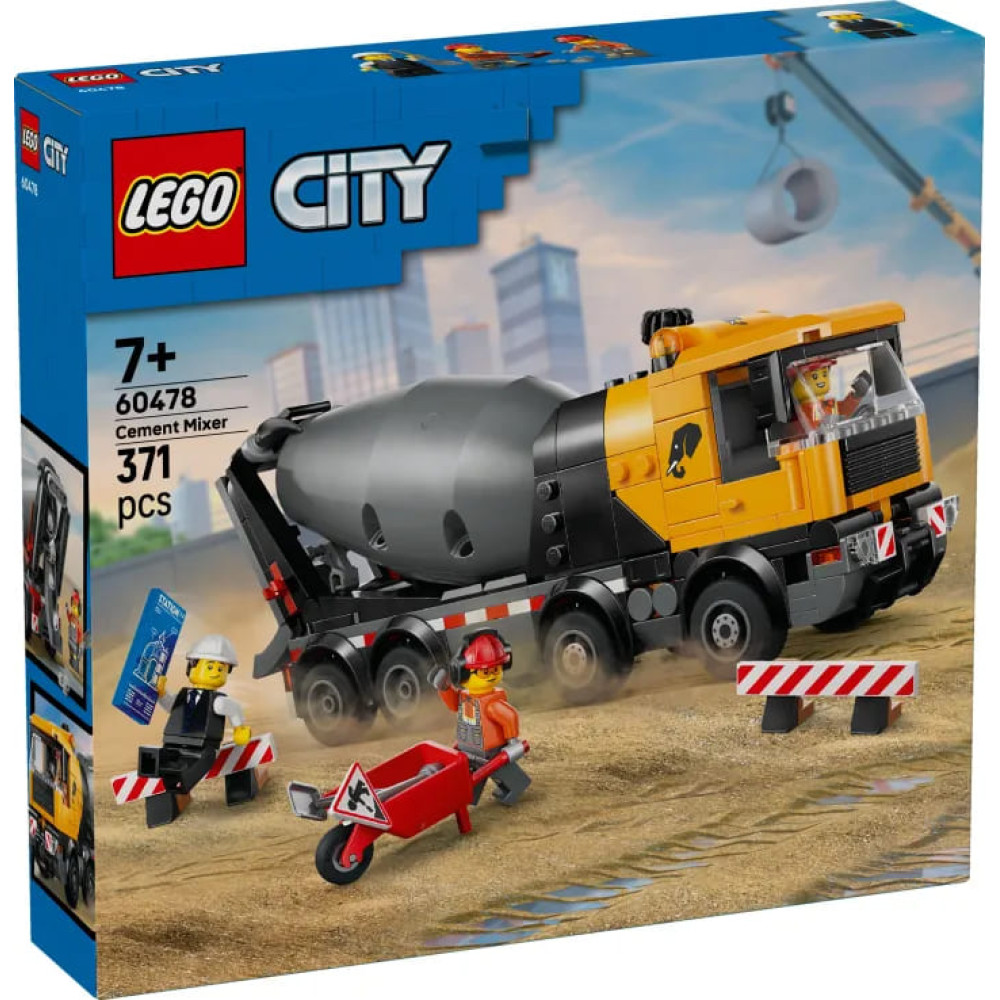 LEGO City Cement Mixer (60478)