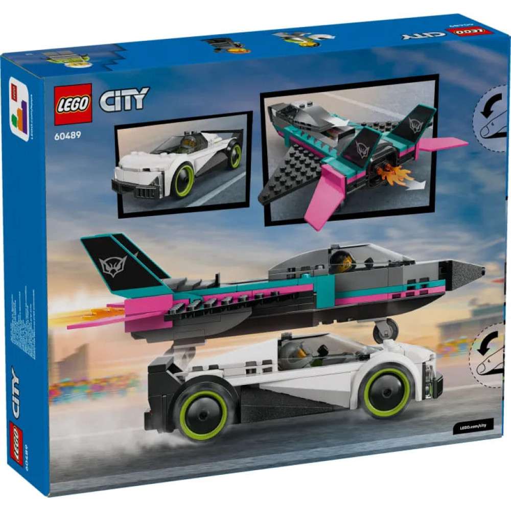 LEGO City Jet vs. Car (60489)