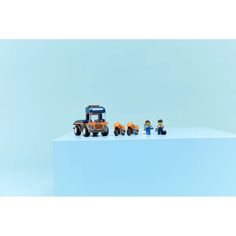 LEGO City Motorcycle Transpoter (60491)