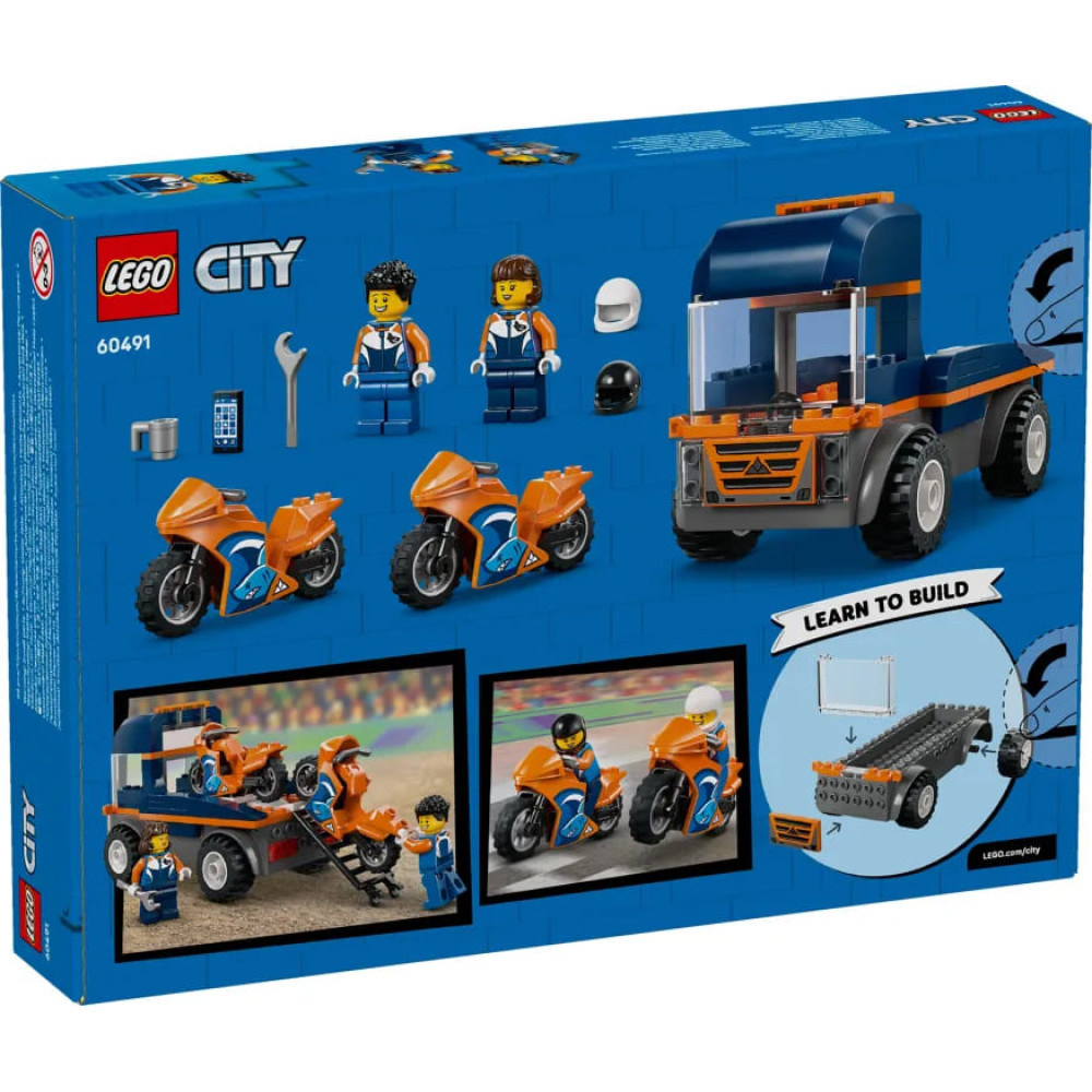LEGO City Motorcycle Transpoter (60491)