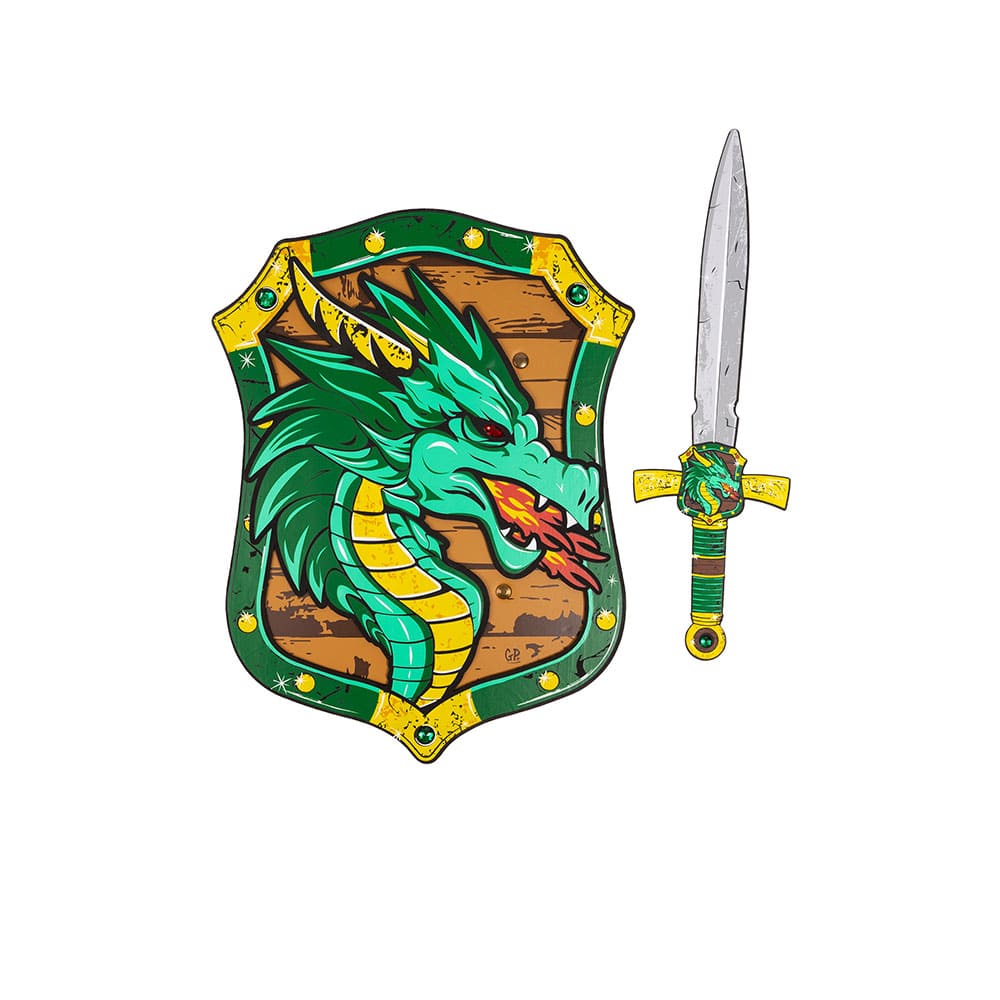 Great Pretenders Ασπίδα "Δράκος" από Μαλακό Αφρώδες Υλικό EVA
