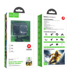 Hoco DV101 Action Camera με διπλή οθόνη 1,3" + 2" 4K/30fps (Μαύρο)