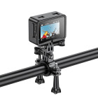 Hoco DV101 Action Camera με διπλή οθόνη 1,3" + 2" 4K/30fps (Μαύρο)