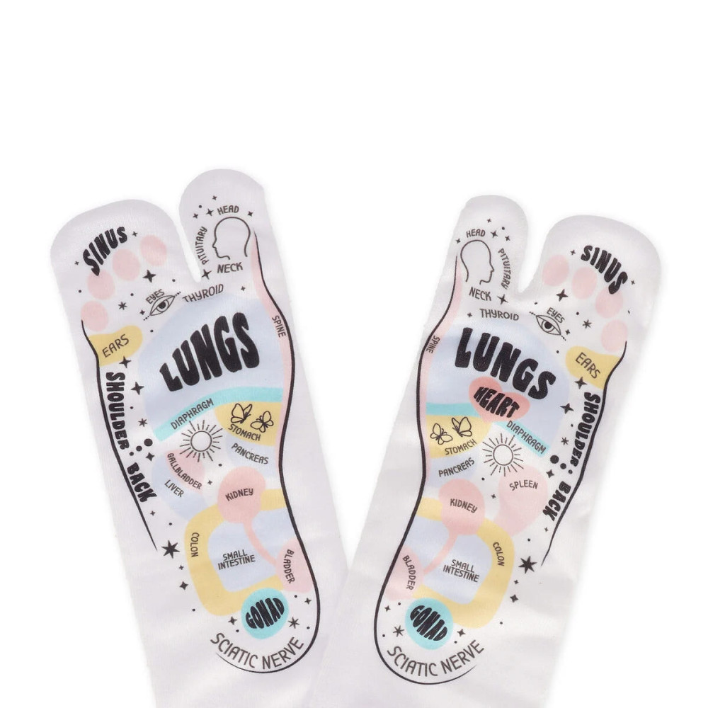 Legami Foot Reflexology Set - Σετ Κάλτσες Και Roller Για Μασάζ Ποδιών