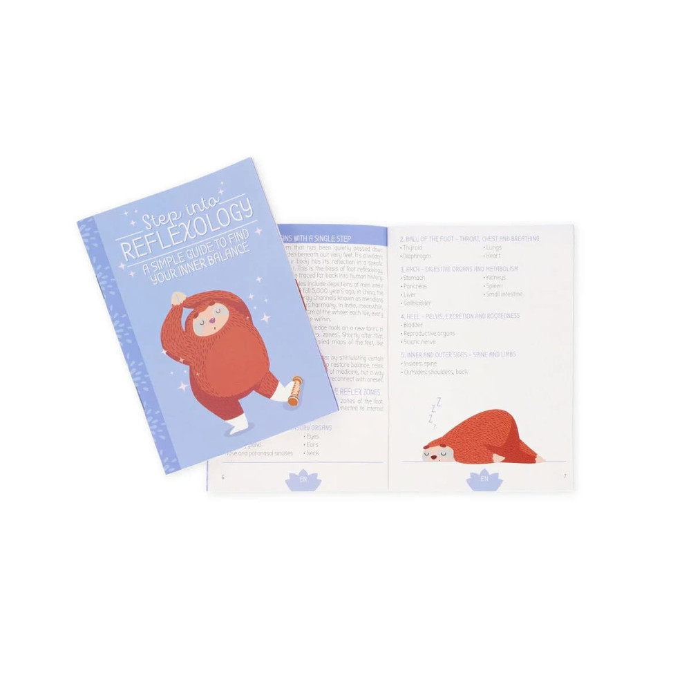 Legami Foot Reflexology Set - Σετ Κάλτσες Και Roller Για Μασάζ Ποδιών