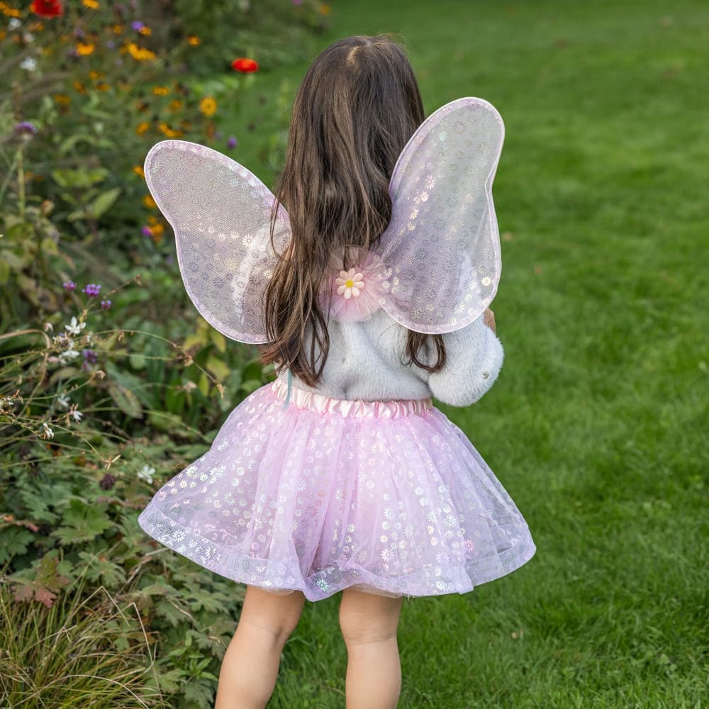 Great Pretenders Ροζ Στολή Νεράιδα "Μαργαρίτα" με Τουτού, Φτερά και Ραβδί 3-6 ετών