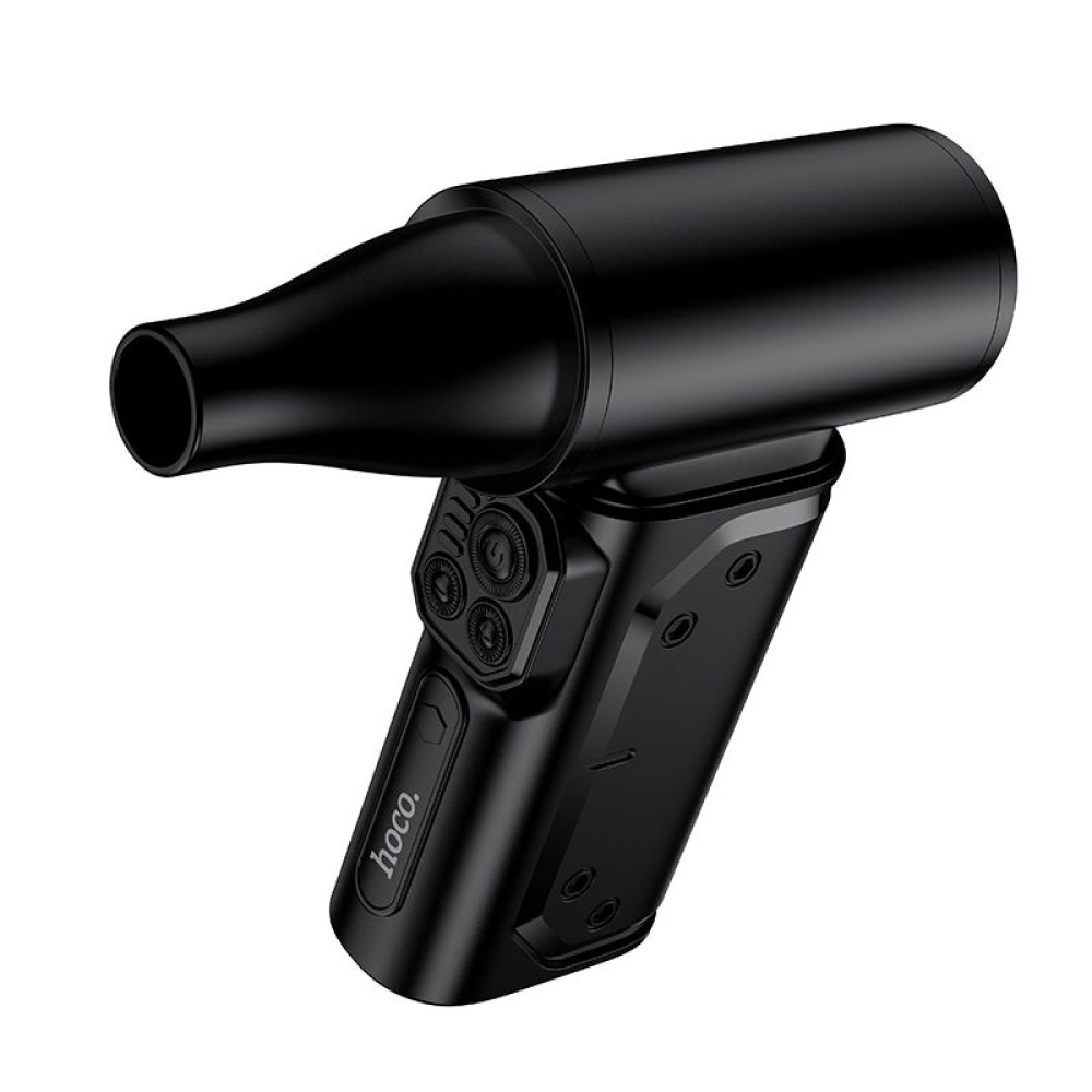 Hoco HX68 130000 RPM Ultra-High Speed Επαναφορτιζόμενο Ανεμιστηράκι Χειρός (Μαύρο)
