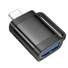 Αντάπτορας Hoco UA31A OTG Lightning σε USB-A (Μαύρο)