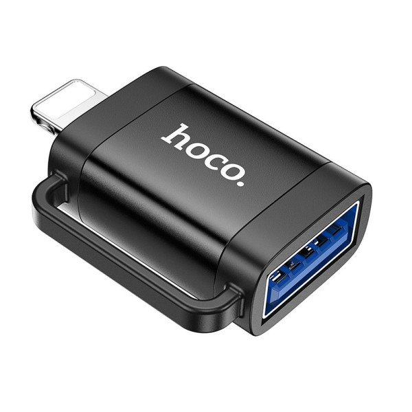 Αντάπτορας Hoco UA31A OTG Lightning σε USB-A (Μαύρο)