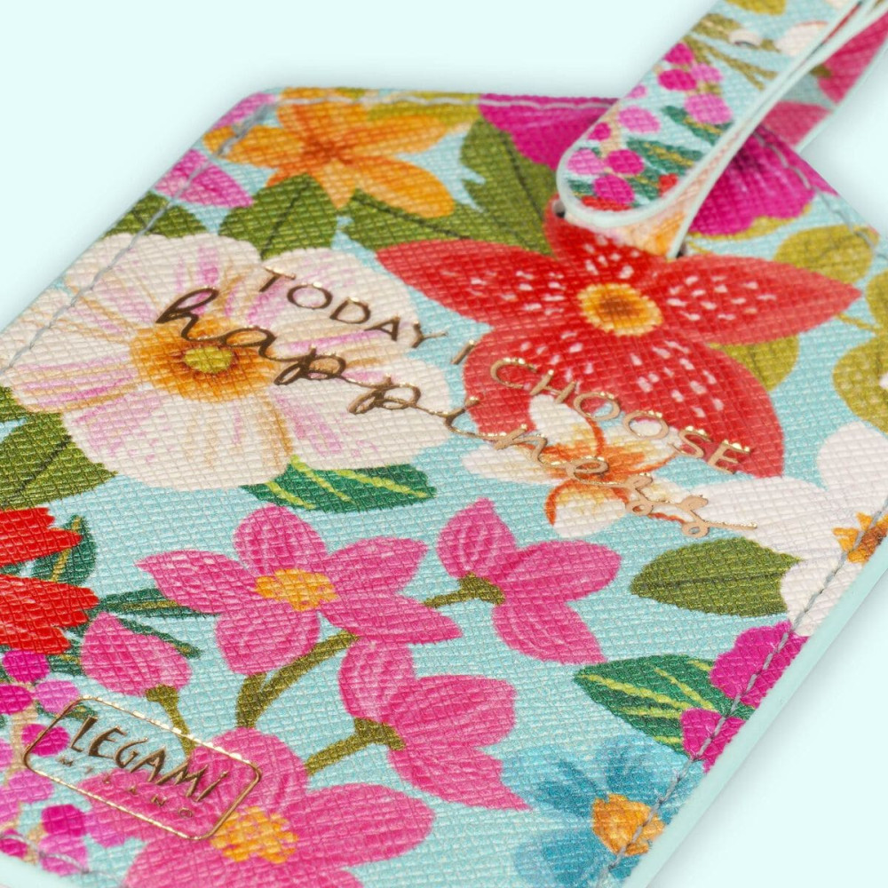 Legami Ετικέτα Αποσκευών Ταξιδίου - Flowers