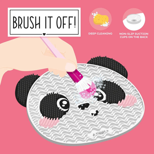 Legami Επιφάνεια Καθαρισμού Πινέλων Makeup - Brush it Off! "Panda"