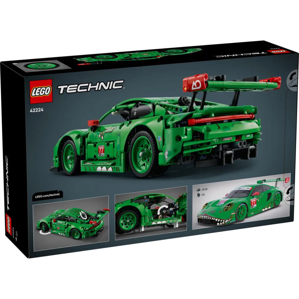 LEGO Technic Porsche 911 GT3 R REXY AO Racing Car (42224)