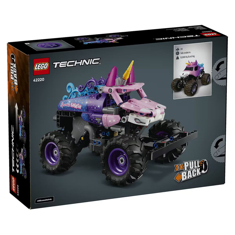 LEGO Technic Monster Jam Sparkle Smash Pull-Back (42220)