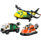 LEGO City Airplane, Service Truck & Hovercraft Remix (60505)
