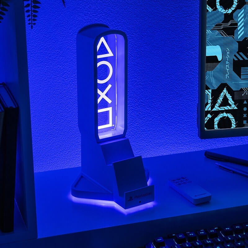 Paladone PlayStation Led Neon Φωτιστικό & Βάση Controller (PP14328PS)