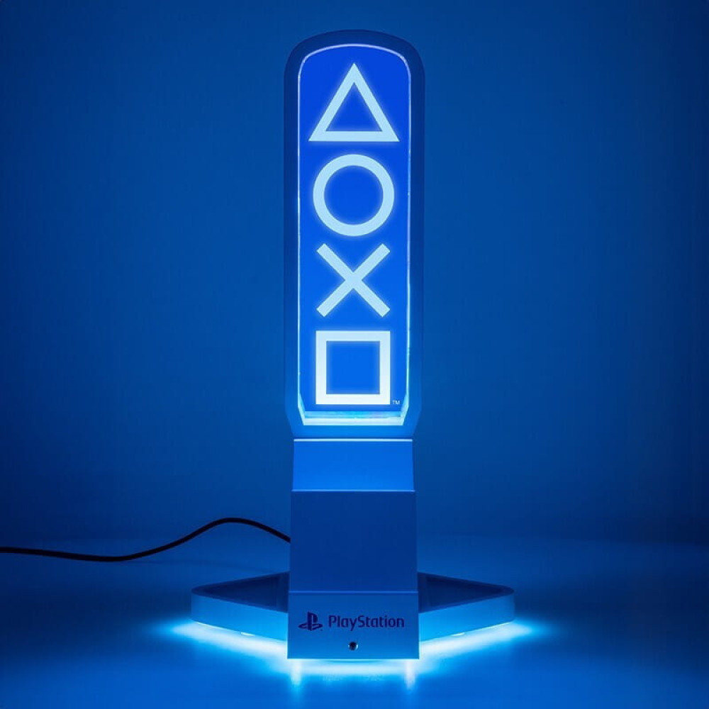 Paladone PlayStation Led Neon Φωτιστικό & Βάση Controller (PP14328PS)