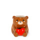 Legami Desk Friends Κεραμική Μολυβοθήκη Κουτί Αποθήκευσης - Teddy Bear