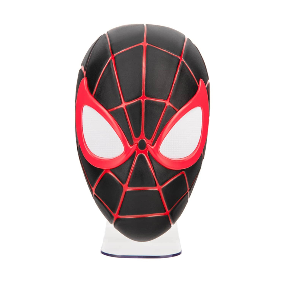 Paladone Marvel Spiderman Miles Morales Mask Led Neon Επιτοίχιο / Επιτραπέζιο Φωτιστικό (PP14323SPMVN)